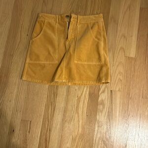 Corduroy skirt